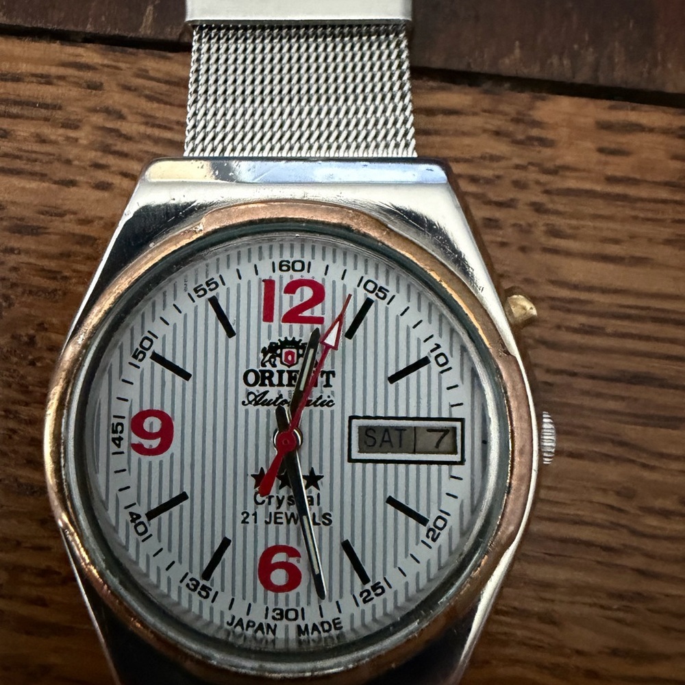 Orient 3 Star Crystal 21 Jl Watch